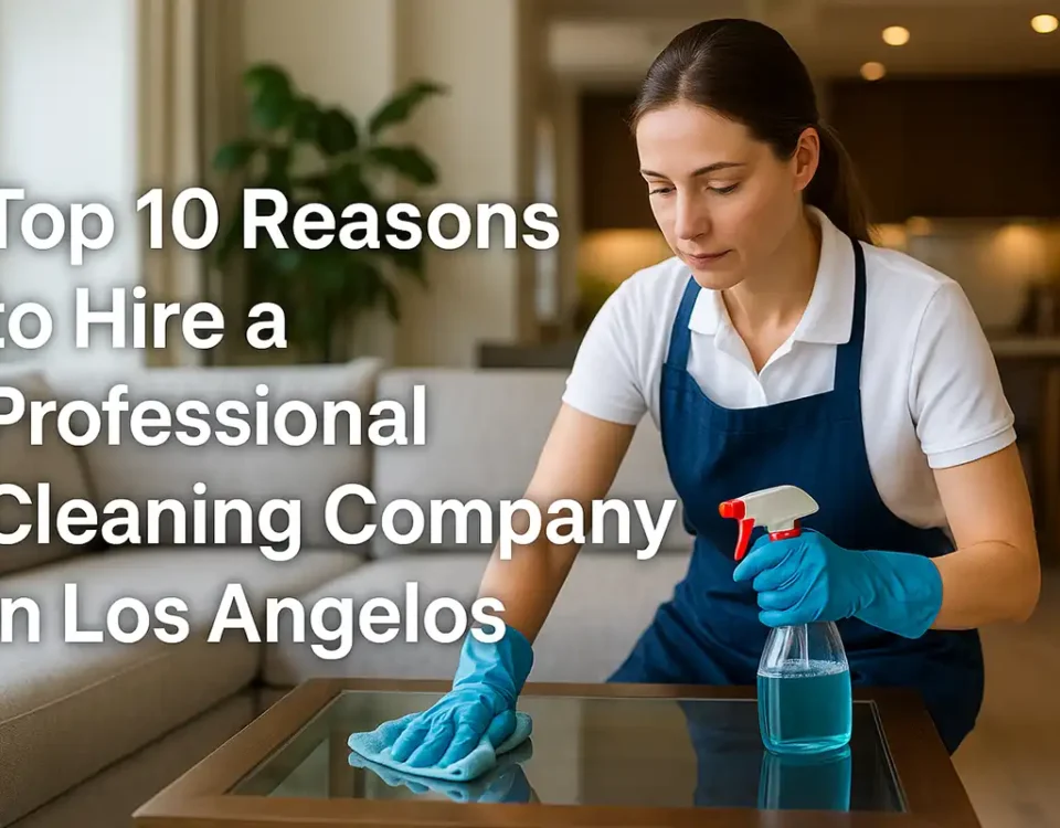 Top 10 Reasons to Hire a Professional Cleaning Company in Los Angeles